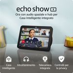 Amazon-Echo-Show-8--3ª-gen.-modello-2023--|-Schermo-touch-intelligente-HD-con-audio-spaziale-hub-per-Casa-Intelligente-e-Alexa-|-Antracite