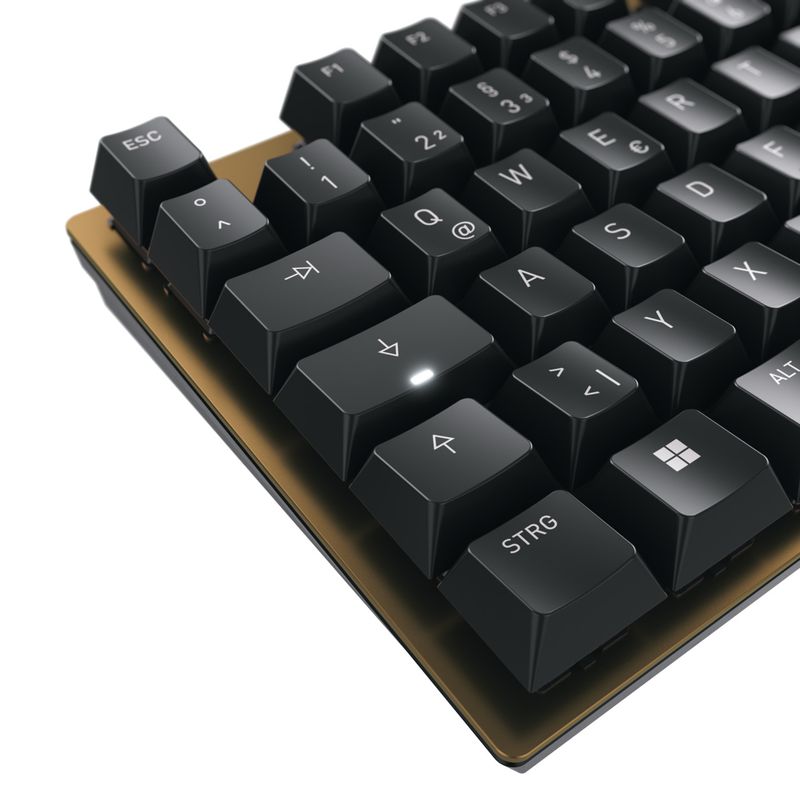 CHERRY-KC-200-MX-tastiera-USB-QWERTZ-Tedesco-Nero-Bronzo