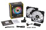 Corsair-LL140-RGB-Case-per-computer-Ventilatore-14-cm--CORSAIR-ICUE-LL140-RGB-140MM-PWM-2-PK-