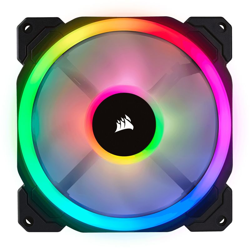 Corsair-LL140-RGB-Case-per-computer-Ventilatore-14-cm--CORSAIR-ICUE-LL140-RGB-140MM-PWM-2-PK-