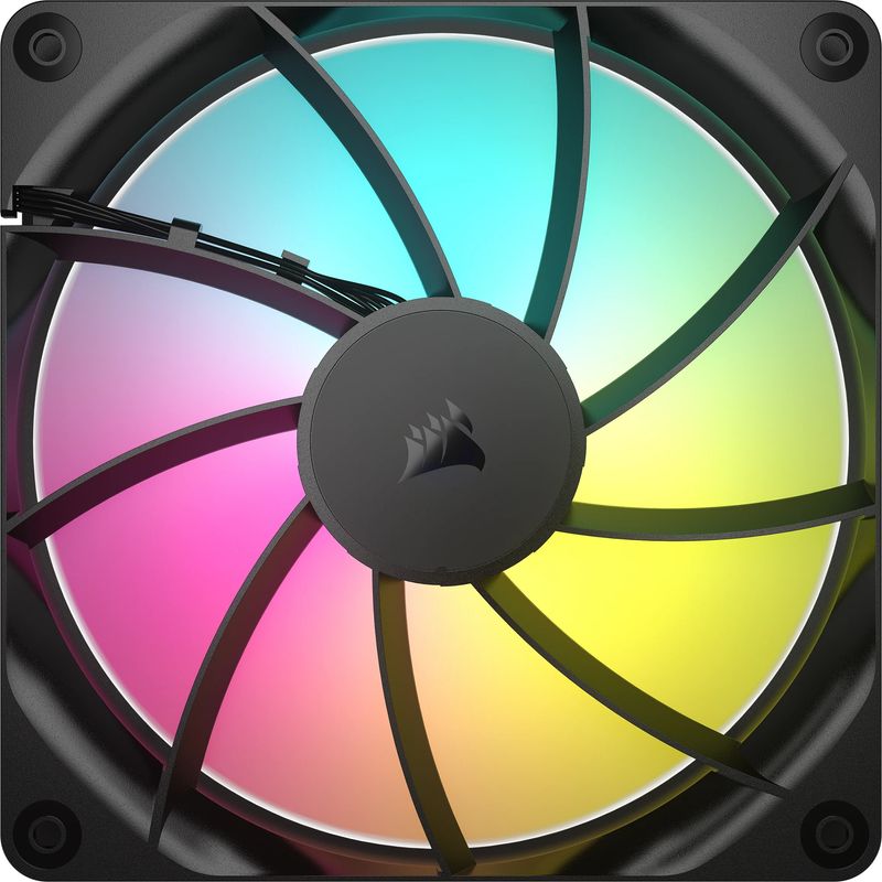 Corsair-RS140-ARGB-Case-per-computer-Ventilatore-14-cm-Nero-1-pz--Corsair-RS140-ARGB-PWM-14cm-Case-Fan-Magnetic-Dome-Be