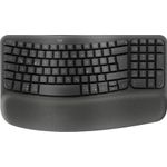 Logitech Wave Keys tastiera Ufficio RF senza fili + Bluetooth QWERTZ Tedesco Grafite