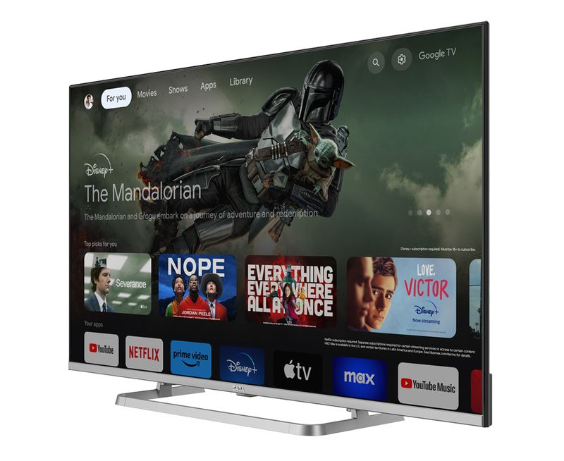 SABA-SA43Q80GTV-TV-1092-cm--43--UHD--Wi-Fi-Grigio-250-cd-m²