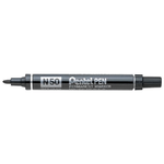 Pentel N 50 marcatore permanente Tipo di punta Nero 12 pz