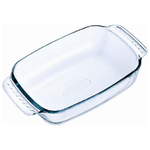 Pyrex 3426470010641 piatto piano Rettangolare Vetro temperato Trasparente 1 pezzo(i)