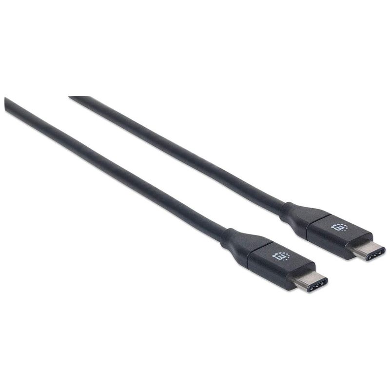 Manhattan-354899-cavo-USB-05-m-USB-3.2-Gen-2--3.1-Gen-2--USB-C-Nero--USB-C-to-USB-C-Cable-50cm-Male-to-Male-Black-1