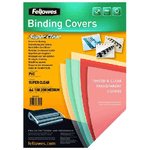 Fellowes 5376001 cartellina A4 PVC Trasparente 100 pz