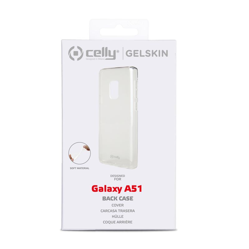 Celly-Gelskin-custodia-per-cellulare-165-cm--6.5---Cover-Trasparente