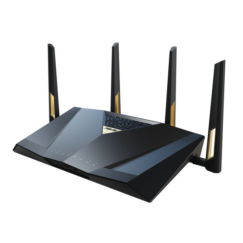 ASUS-RT-BE88U-router-wireless-10-Gigabit-Ethernet-Dual-band--2.4-GHz-5-GHz--Nero-Grigio