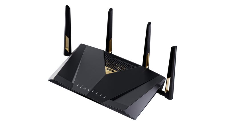 ASUS-RT-BE88U-router-wireless-10-Gigabit-Ethernet-Dual-band--2.4-GHz-5-GHz--Nero-Grigio