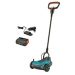 Gardena HandyMower Tagliaerba a spinta Batteria Nero, Blu, Arancione