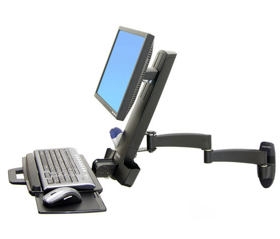 Ergotron-200-Series-Combo-Arm-61-cm--24--Nero-Parete