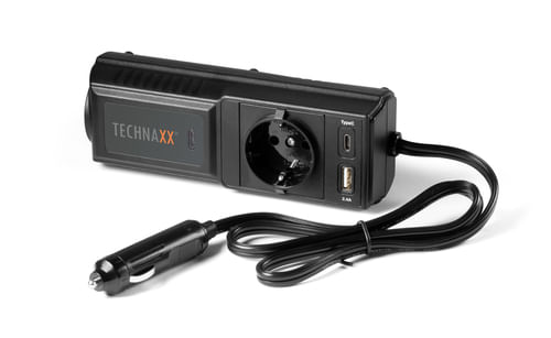 Technaxx-TE21-adattatore-e-invertitore-Auto-interno-Nero