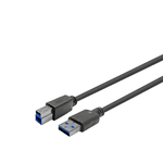 Vivolink PROUSB3AB10C cavo USB 10 m USB 3.2 Gen 1 [3.1 Gen 1] USB A USB B Nero (USB 3.0 ACTIVE CABLE A MALE - - B MALE .