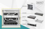 10-inch-network-bundle----including-6U-cabinet----grey-shelf----PDU----8-port-switch----CAT-6-patch-panel