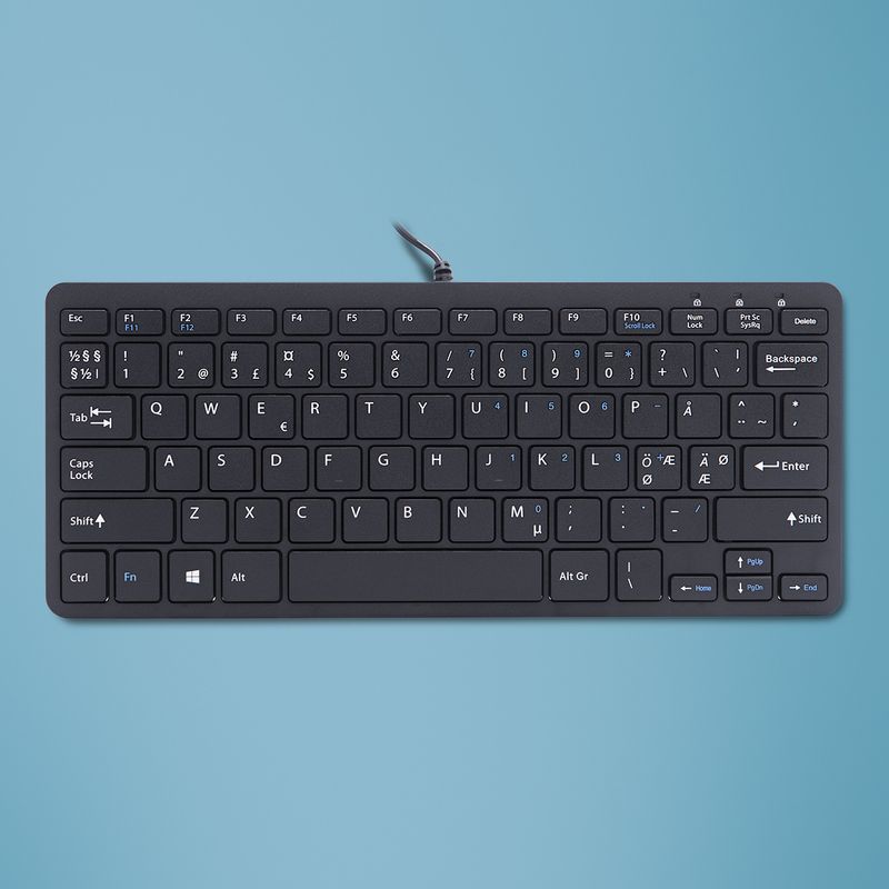 R-Go-Tools-R-Go-Tastiera-Compatta-QWERTY--Nordic--nero-cablata