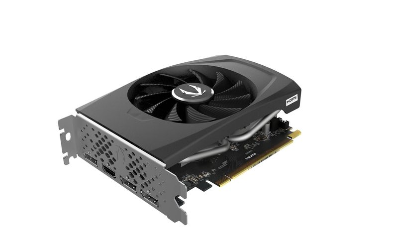 Zotac-ZT-D40600G-10L-scheda-video-NVIDIA-GeForce-RTXA‚A­-4060-8-GB-GDDR6--GF-RTX-4060-SOLO---8GB-GDDR6-3XDP-HDMI-