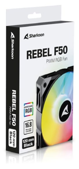 SHARKOON-VENTOLA-REBEL-F50-PWM-ARGB-BLACK