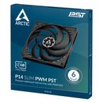 ARCTIC-P14-Slim-PWM-PST-Case-per-computer-Ventilatore-14-cm-Nero-1-pz