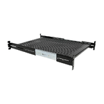 StarTech.com Ripiano scorrevole per montaggio a rack profondità regolabile con fessure 2U – 22.7kg