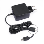 CoreParts MBXAS-AC0002 adattatore e invertitore Interno 33 W Nero (Power Adapter for Asus - 33W 19V 1.7A Plug:Micro-USB