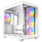 Antec C5 Midi Tower Bianco (ANTEC Constellation C5 White ARGB Case, 270' Full-view tempered glass, Dual Chamber, Support