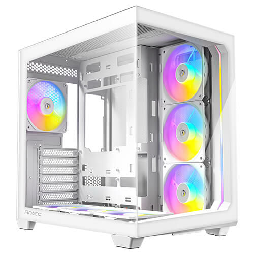 Antec-C5-Midi-Tower-Bianco--ANTEC-Constellation-C5-White-ARGB-Case-270--Full-view-tempered-glass-Dual-Chamber-Support