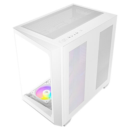 Antec-C5-Midi-Tower-Bianco--ANTEC-Constellation-C5-White-ARGB-Case-270--Full-view-tempered-glass-Dual-Chamber-Support