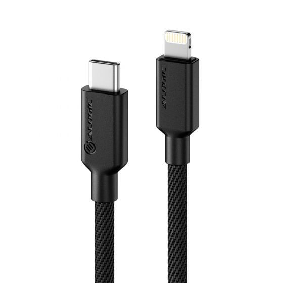 ALOGIC-ELPC8P02-BK-cavo-per-cellulare-Nero-2-m-USB-C-Lightning--ALOGIC-ELEMENTS-PRO-USB-C-TO---LIGHTNING-2M-CABLE---BLAC