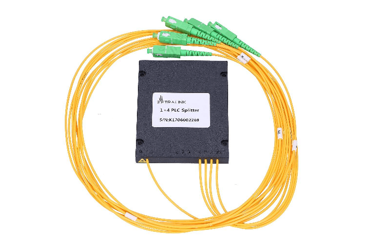 Extralink-1-4-PLC-SC---APC-|-Splitter-|-20mm-15m-G657A-modulo-ABS