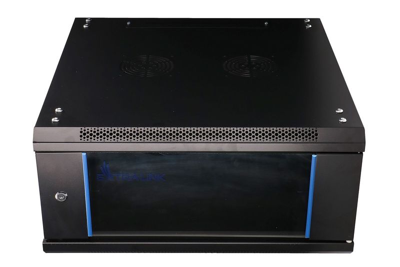 Extralink-EX.2893-armadio-rack-4U-Rack-a-parete-Nero