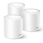 TP-Link Deco X50 3-Pack | Router Wi-Fi | Mesh, AX3000, Dual Band, OFDMA, MU-MIMO, 3x RJ45 1000Mb/s