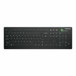 CHERRY AK-C8112 tastiera Medico RF Wireless QWERTZ Tedesco Nero