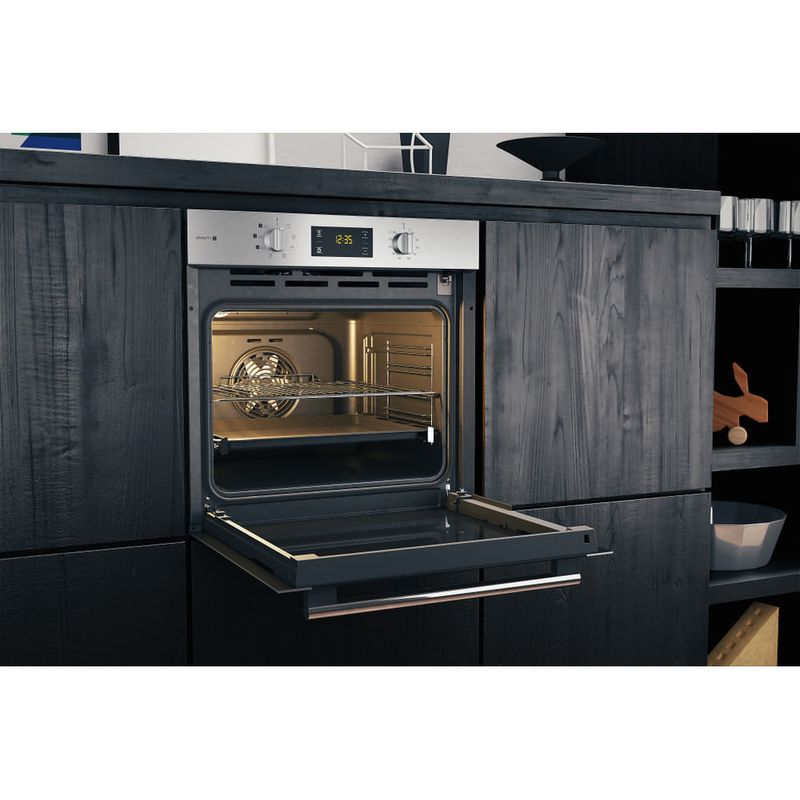 Hotpoint-Active-Steam-FA4S-544-IX-HA-71-L-A-Acciaio-inossidabile