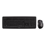 CHERRY DW 5100 tastiera Mouse incluso Universale RF Wireless QWERTZ Tedesco Nero