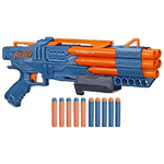 Hasbro Nerf Elite 2.0 - Ranger PD-5, blaster a raffica a 5 canne con azione a pompa, include 10 dardi originali Elite