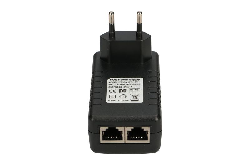 EXTRALINK-POE-18-18W-18V-18W-1A-POWER-ADAPTER-WALL-PLUG