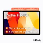 Xiaomi Redmi Pad SE Qualcomm Snapdragon 128 GB 27,9 cm (11") 4 GB Android 13 Viola