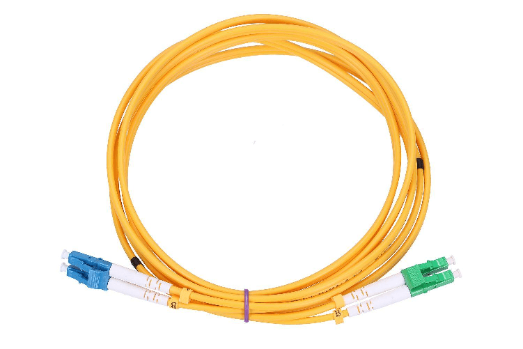 Extralink-LC-UPC-LC-APC-|-Patchcord-|-Monomodale-Duplex-9-125um-G657A-2m