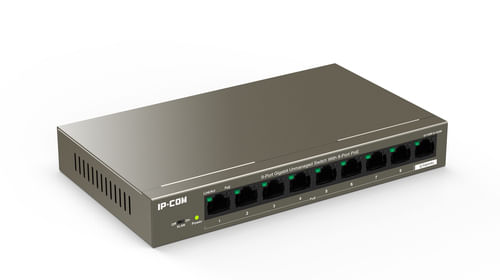 Ip-Com-G1109P-8-102W-Switch-9-Porte-Gigabit-8-Porte-Poe--1-Porta-Ge-Uplink