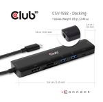 CLUB3D-CSV-1592-replicatore-di-porte-e-docking-station-per-laptop-USB-3.2-Gen-1--3.1-Gen-1--Type-C-Nero