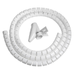 VULTECH-SPIRALE-COPRI-CAVO-15MT-FLESSIBILE-BIANCO-SN21505-WH