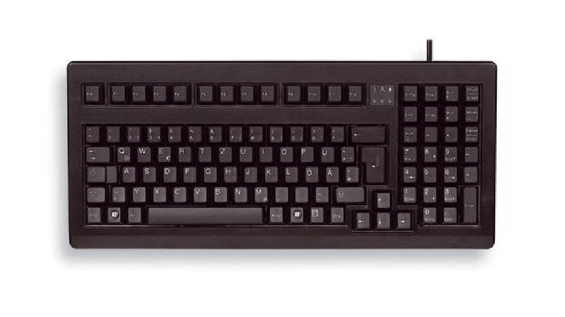 CHERRY-G80-1800-tastiera-Casa-USB-QWERTZ-Tedesco-Nero