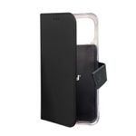 Celly Wally custodia per cellulare 15,5 cm (6.1") Custodia a borsellino Nero