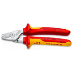 Knipex 95 16 160 tagliacavo e crimpatrice elettrici Rosso, Acciaio inossidabile, Giallo Tagliacavo di alimentazione