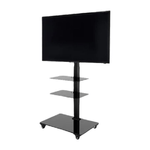 Ciatti TROLLEY65NERO supporto TV e sistema audio 3 ripiani