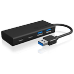 Raidsonic USB Type-A Hub mit 2x Type-C und 2x Type-A USB Anschlssen  2x USB Type