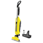 Karcher Kärcher FC 5 Cordless Aspirapolvere a bastone Batteria Secco e bagnato Senza sacchetto Nero, Argento, Giallo