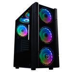 Hiditec VETRO TEMPERATO Hiditec Mid-tower V30 PRO ARGB