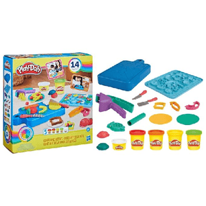 Hasbro Play-Doh Il Mio Primo Set da Chef, 14 accessori finti da cucina